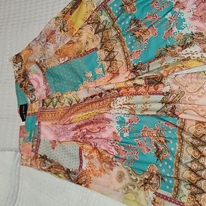 The Sang Patterned Palazzo Pants